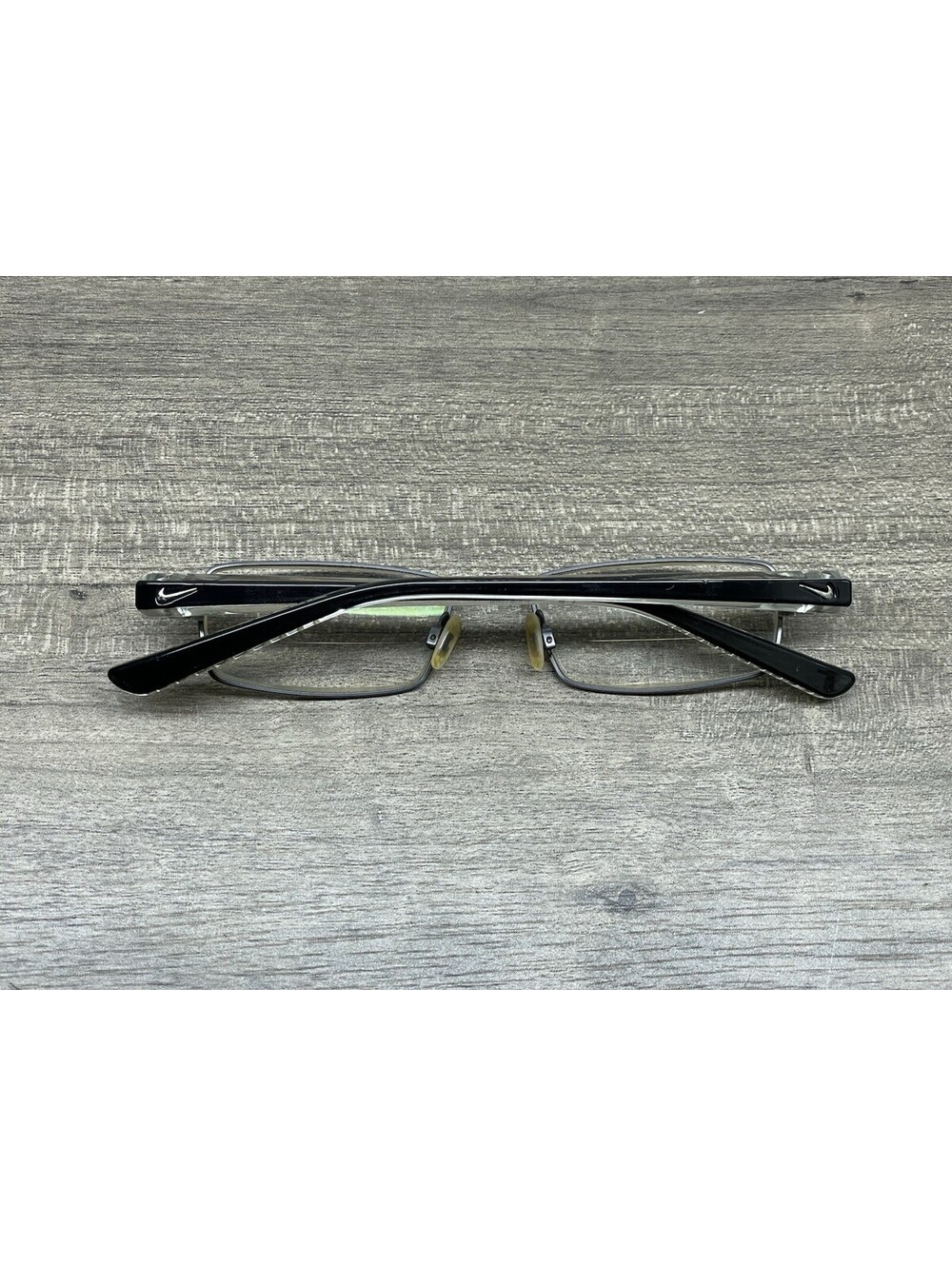 NIKE EYEWEAR 8065 013 GRAY BLACK 51[]17-145 EYEGLASSES FRAMES ONLY -SEE PHOTOS - Picture 12 of 15